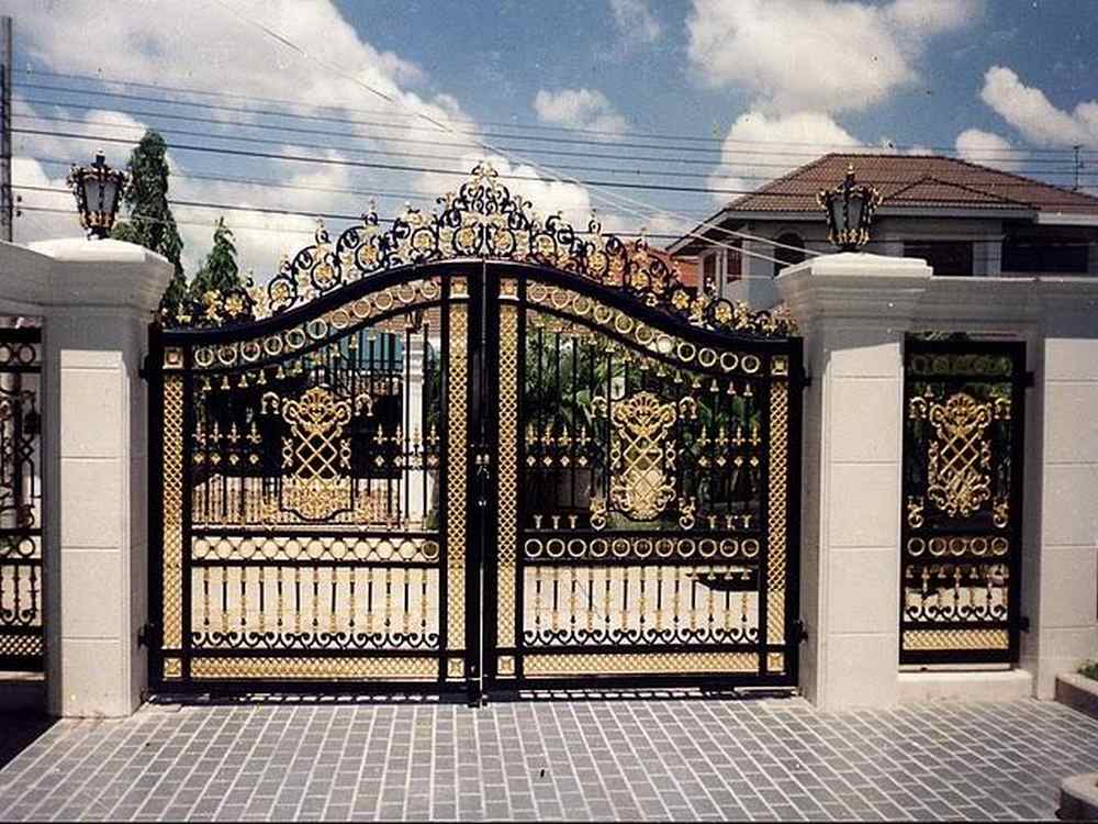 Cổng ân sàn tự động