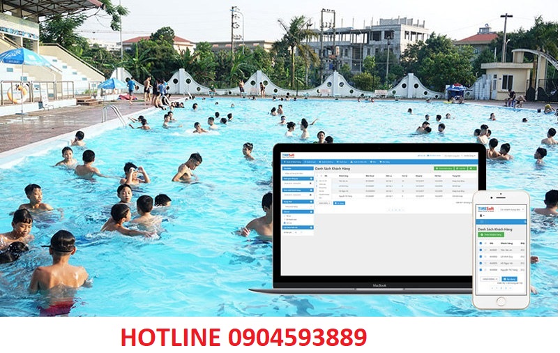 Phần mềm quản lý bể bơi