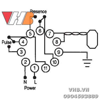 cách đấu cảm biến vòng từ