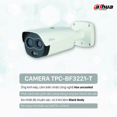 Camera đo thân nhiệt DH-TPC-BF3221-T
