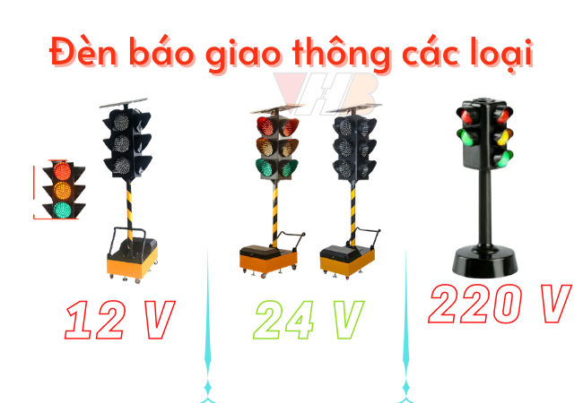 Đèn báo giao thông 12V ,24V ,220V